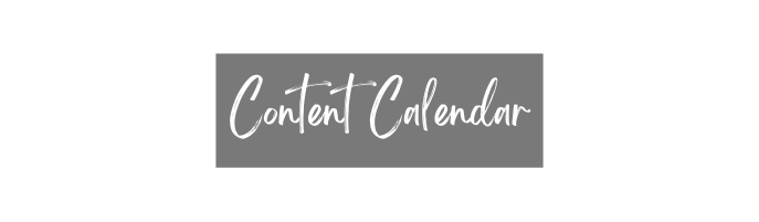 Content Calendar